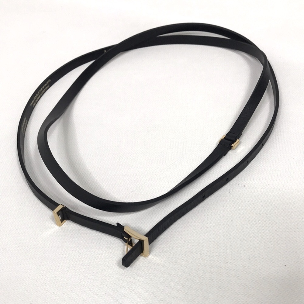 Sandro Double Wrap Leather Belt